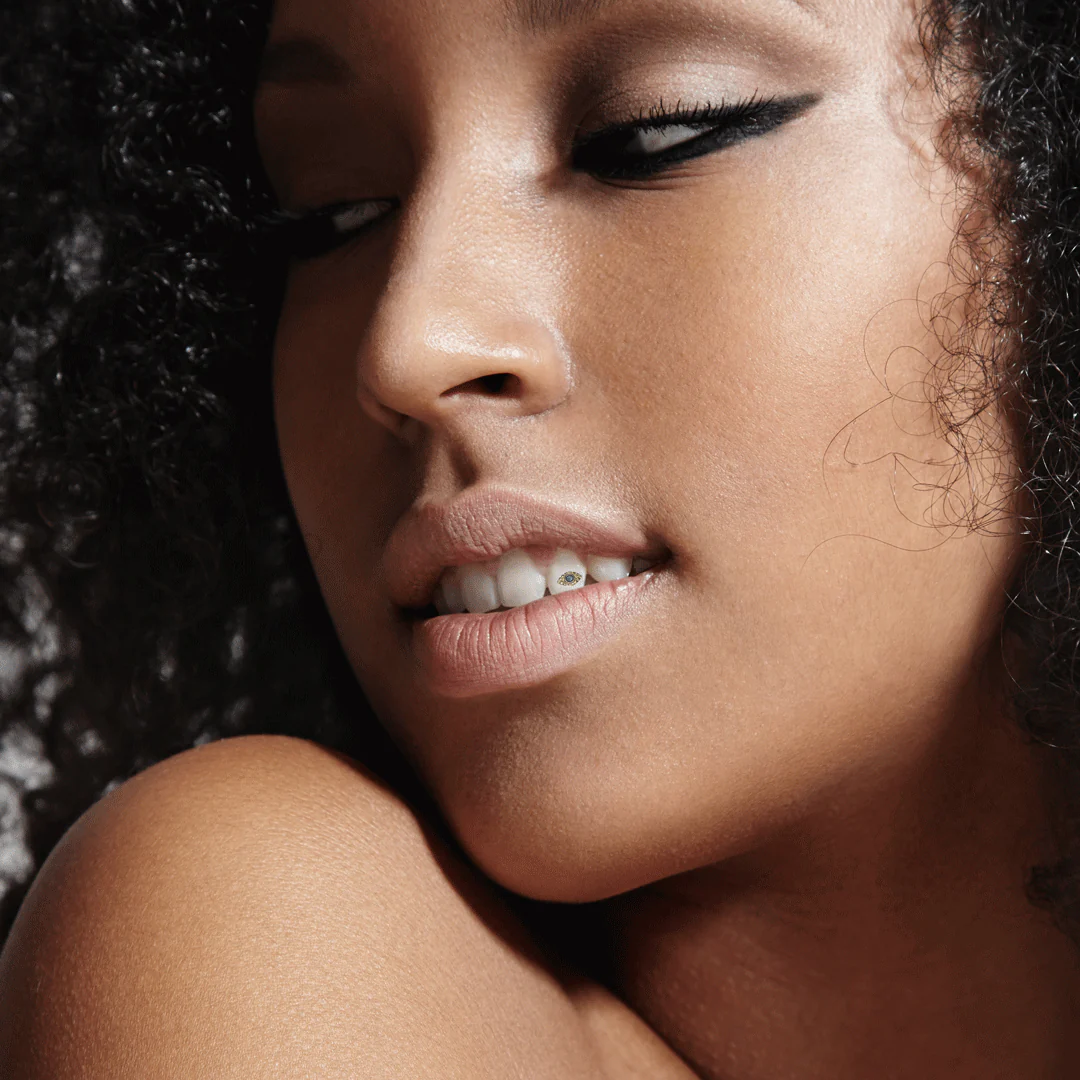 Evil Eye with Sapphire 18-karat gold - Image 3