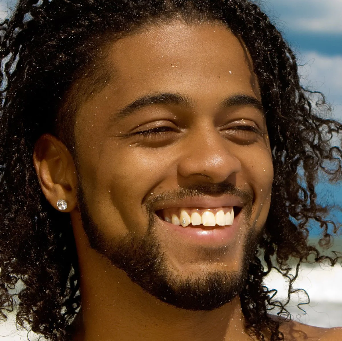 Large Droplet White Gold 18-karat - Image 4